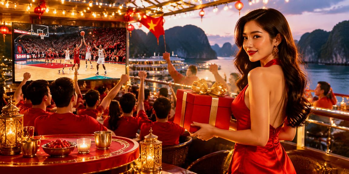 Cá cược bóng rổ tại Vịnh Hạ Long đầy hấp dẫn